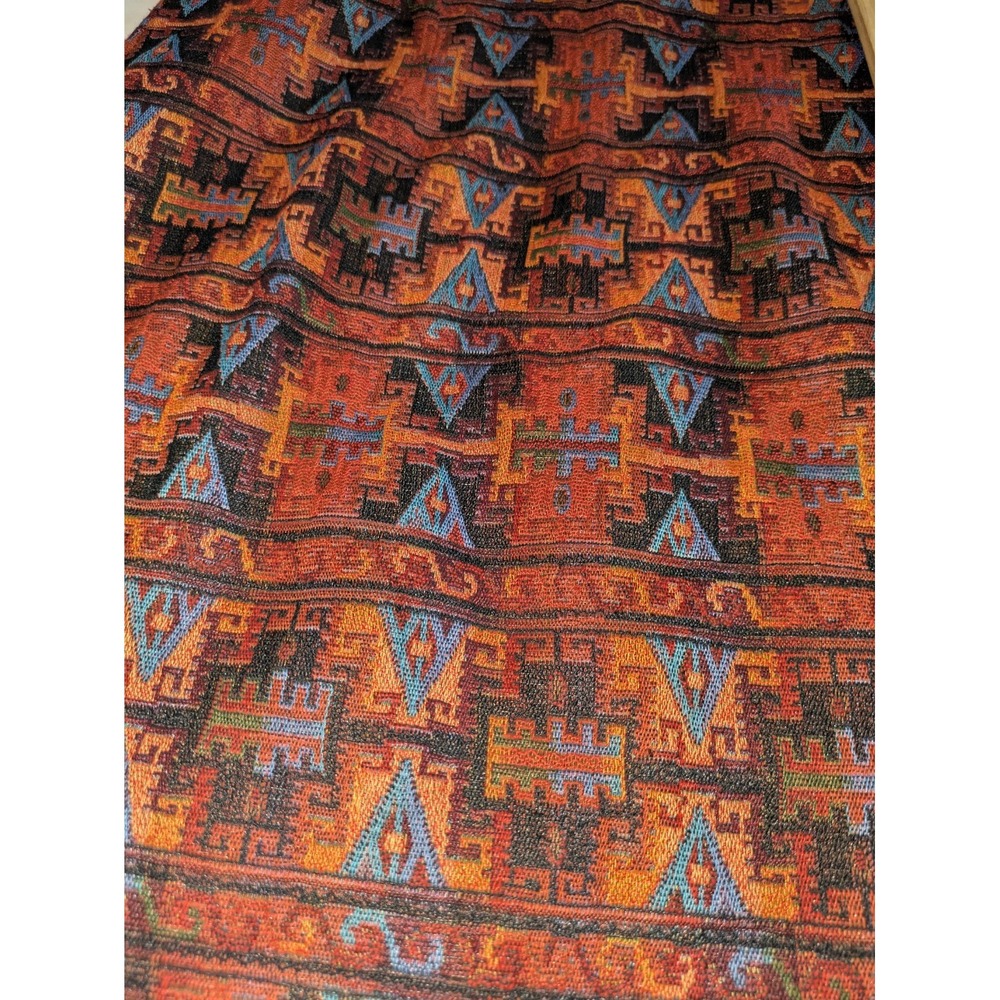 The Limited Tapestry Pencil Skirt Size 4 Southwestern Aztec Woven Italy 90s Y2K - Picture 5 of 8